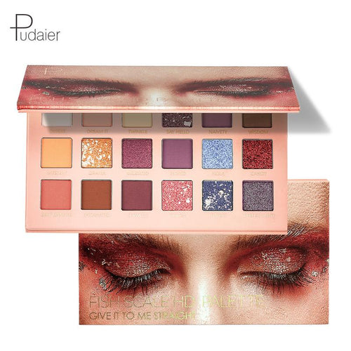 Load image into Gallery viewer, Fish Scale HD Eye Shadow Palette