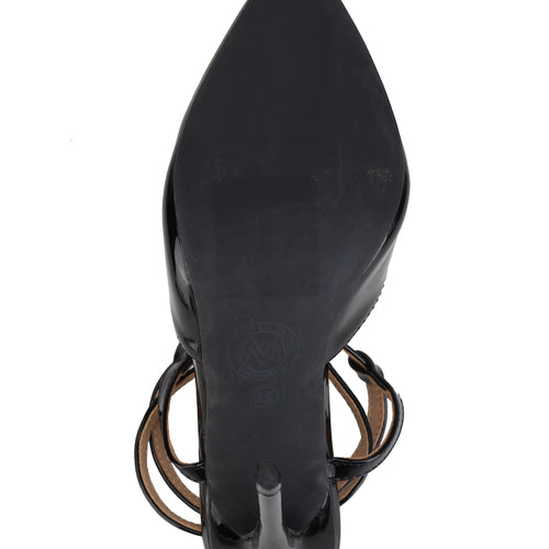 Load image into Gallery viewer, Brianna Women's Thin High Heel with Adjustable Strap