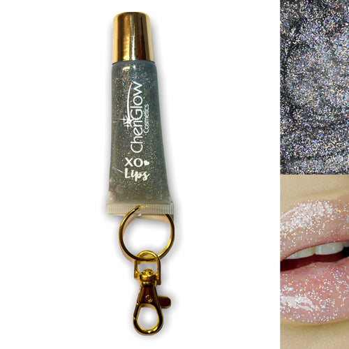 Load image into Gallery viewer, Bomb AF - XO Keychain Lipgloss
