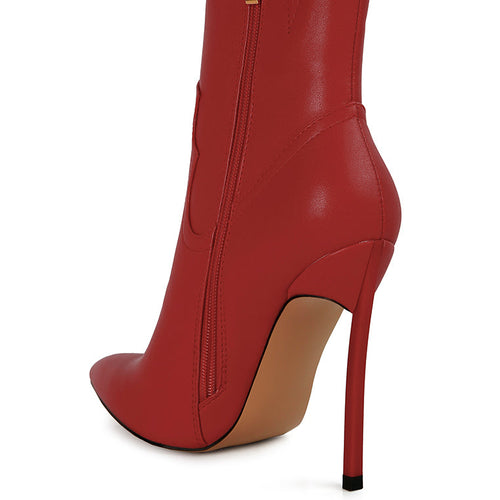 Load image into Gallery viewer, jenner high heel cowboy ankle boots
