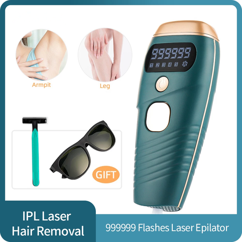 Load image into Gallery viewer, IPL Laser Epilator Painless 999999 Flashes Hair Removal Hair Remover
