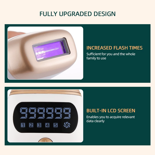 Load image into Gallery viewer, IPL Laser Epilator Painless 999999 Flashes Hair Removal Hair Remover
