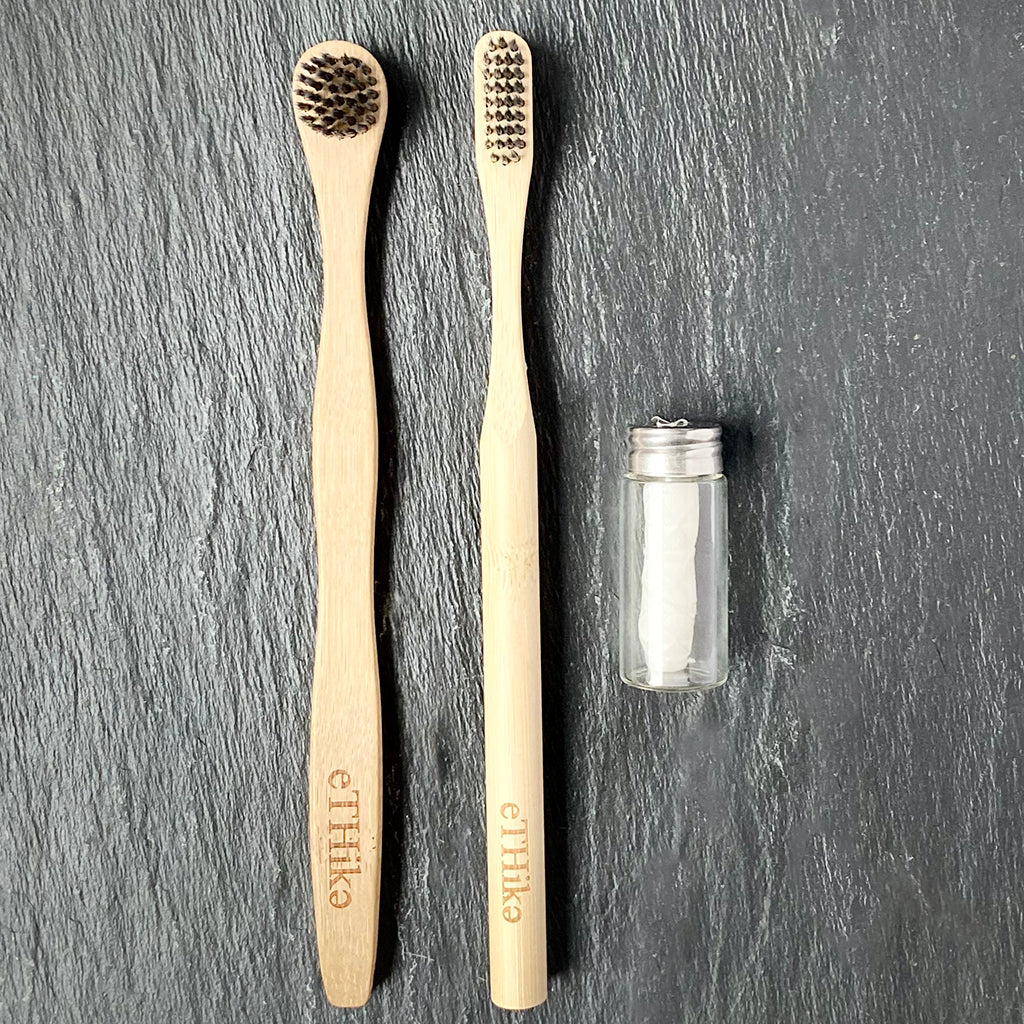 Bamboo Oral Hygiene Care Set 1+1+1