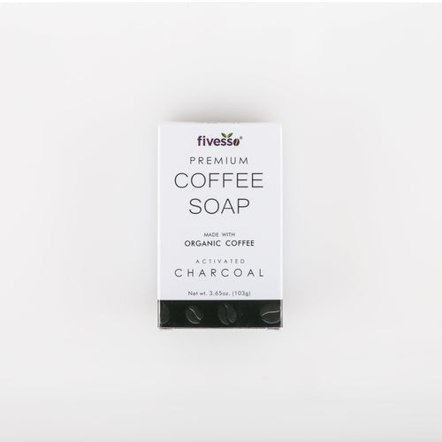 Load image into Gallery viewer, Activated Charcoal - Premium Coffee Soap Bar
