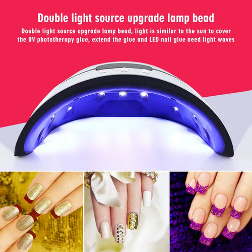 Load image into Gallery viewer, Acrylic Gel UV LED Nail Curing Lamp
