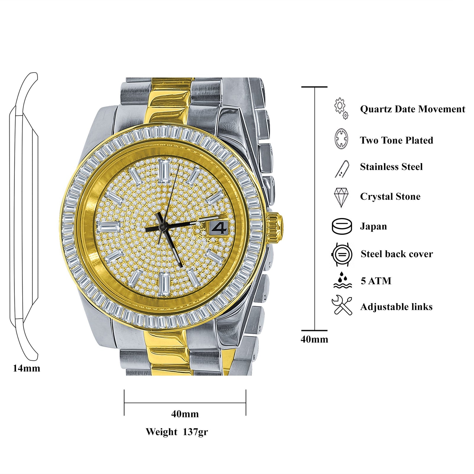 [LIMITED TIME OFFER !!!] ROCK STEEL WATCHES I 5304742
