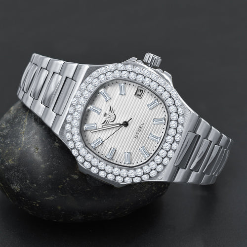 Load image into Gallery viewer, [LIMITED TIME OFFER !!!] GAYLORD AUTOMATIC STEEL WATCH  | 5306752
