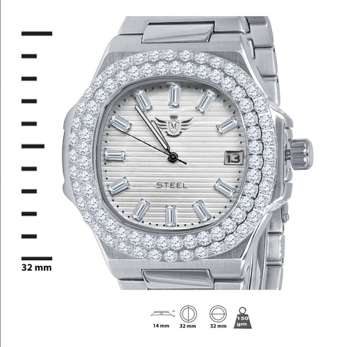 Load image into Gallery viewer, [LIMITED TIME OFFER !!!] GAYLORD AUTOMATIC STEEL WATCH  | 5306752
