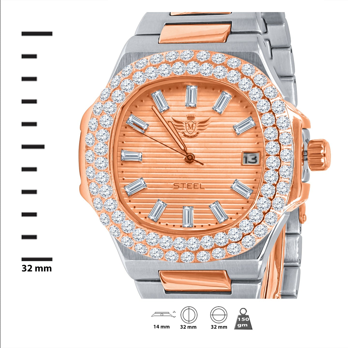 [LIMITED TIME OFFER !!!] GAYLORD AUTOMATIC STEEL WATCH  | 5306718