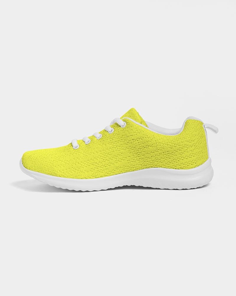 [LIMITED TIME OFFER !!!] Mens Sneakers, Yellow Low Top Canvas Running Sports Shoes - O7O475