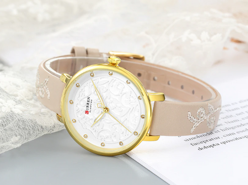 Load image into Gallery viewer, [LIMITED TIME OFFER !!!] JUCUNDUS LADIES LEATHER WATCH I 541379
