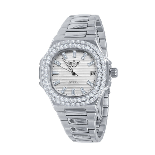 Load image into Gallery viewer, [LIMITED TIME OFFER !!!] GAYLORD AUTOMATIC STEEL WATCH  | 5306752
