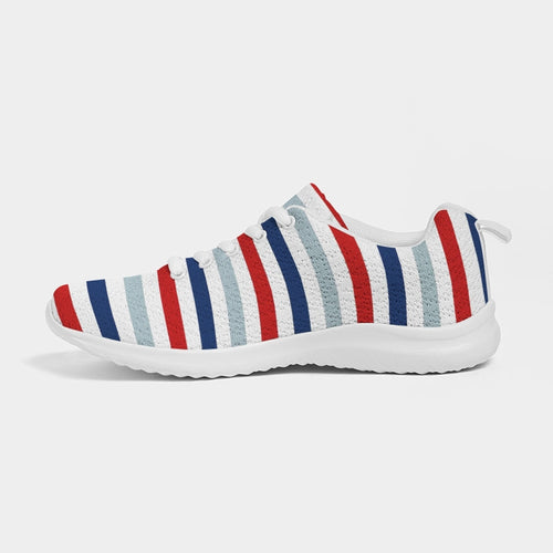 Load image into Gallery viewer, [LIMITED TIME OFFER !!!] Uniquely You Mens Sneakers / Red White Blue Athletic Shoes
