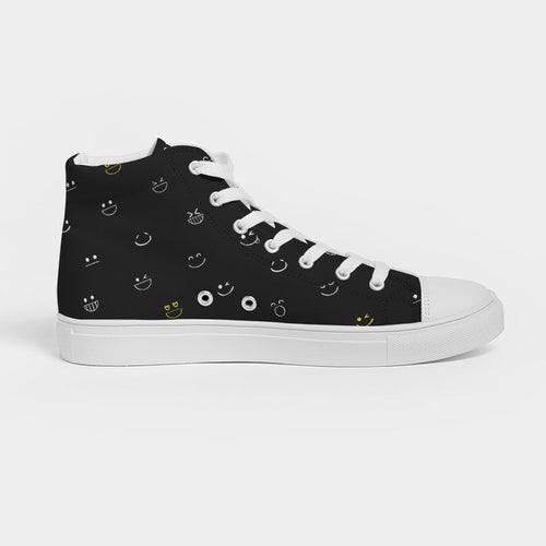 Load image into Gallery viewer, [LIMITED TIME OFFER !!!] 2882Sport™ Fit My Mood: Winky Face Men&#39;s Hightop Canvas Shoe
