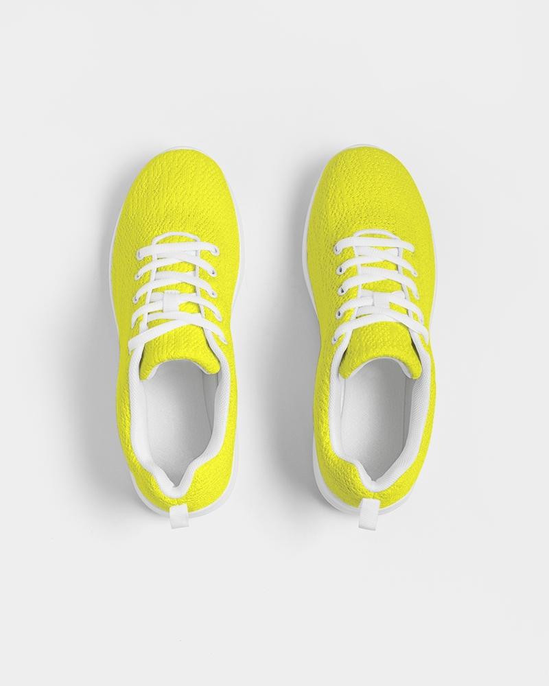 [LIMITED TIME OFFER !!!] Mens Sneakers, Yellow Low Top Canvas Running Sports Shoes - O7O475