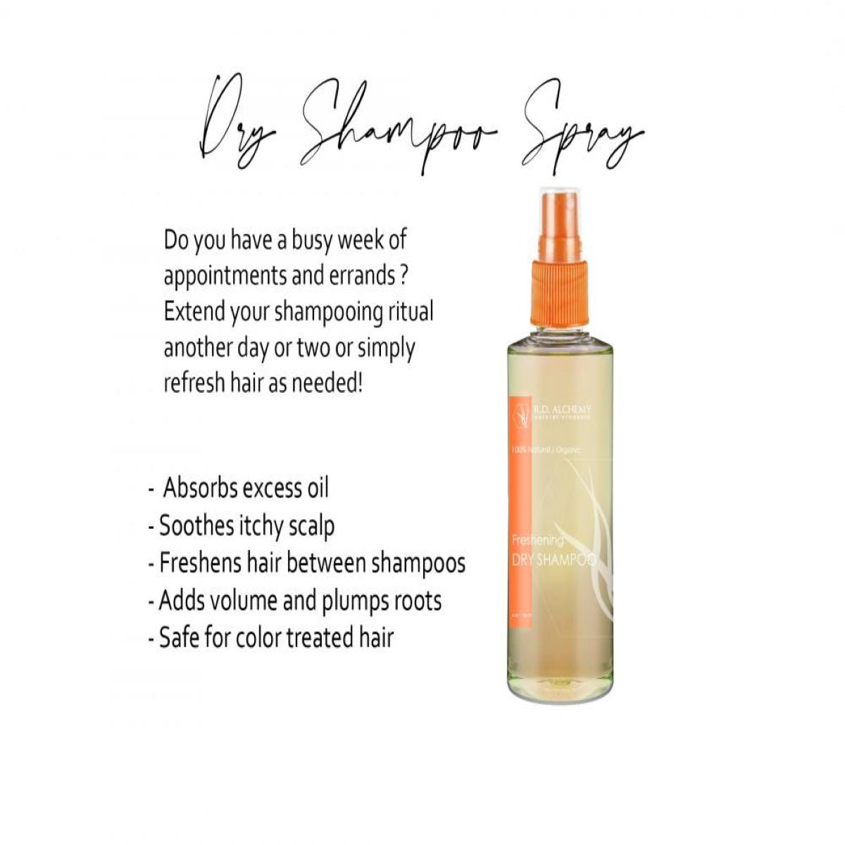 [LIMITED TIME OFFER !!!] Dry Shampoo Spray