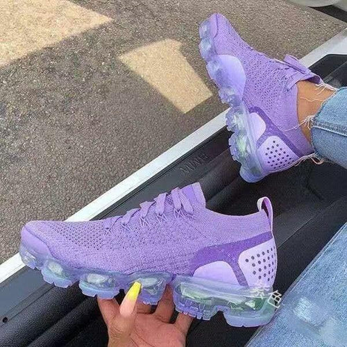 Load image into Gallery viewer, [LIMITED TIME OFFER !!!] Purple Sneakers Women Casual Shoes Mesh Air-Cushion Flat
