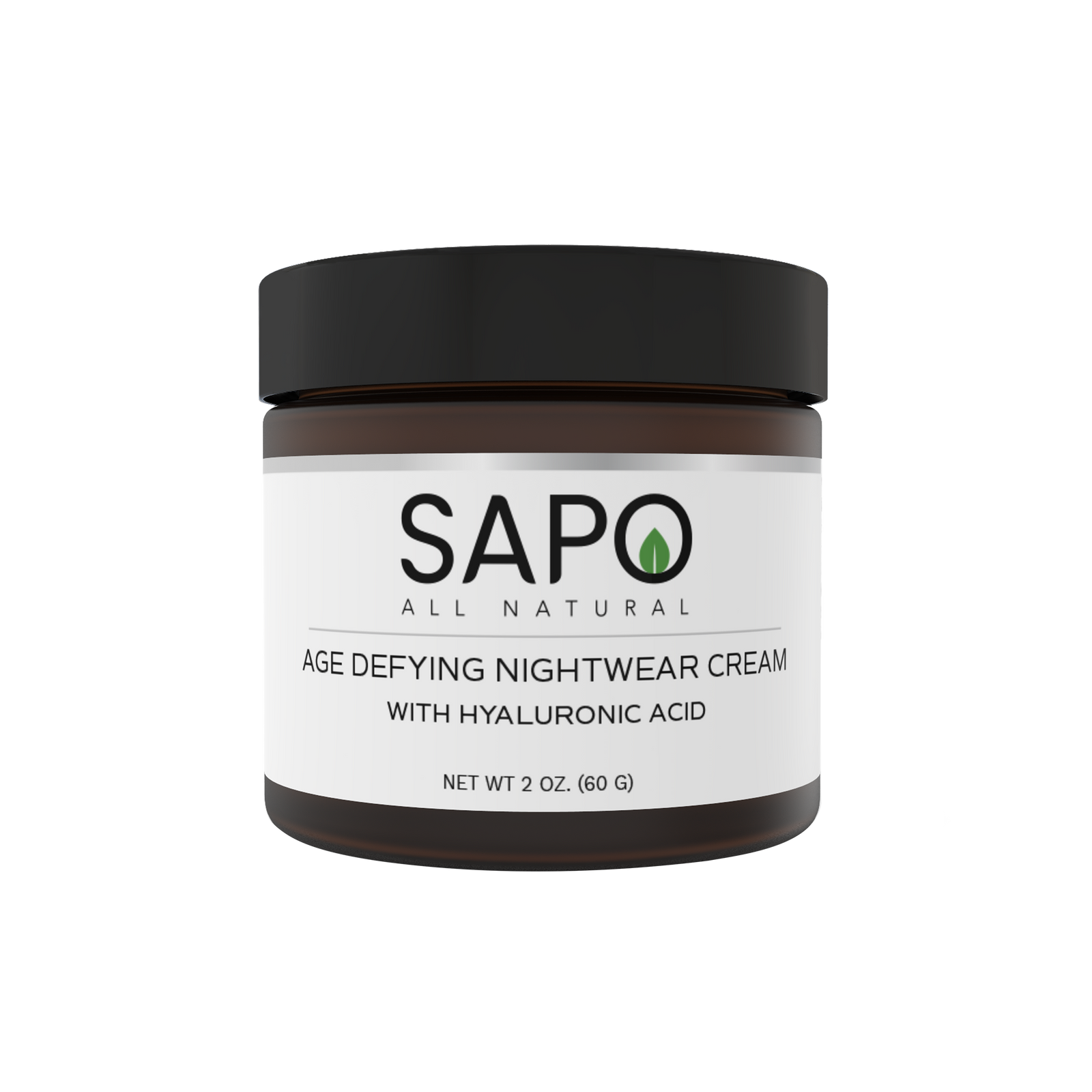 [LIMITED TIME OFFER !!!] Sapo All Natural Night Cream with Hyaluronic Acid and Silicone