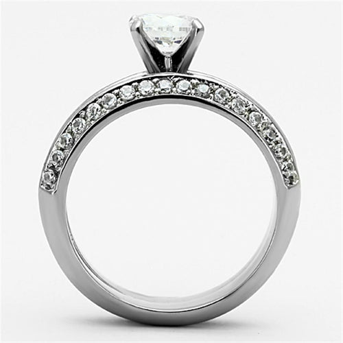 Load image into Gallery viewer, [LIMITED TIME OFFER !!!] Women Stainless Steel Cubic Zirconia Rings TK1320
