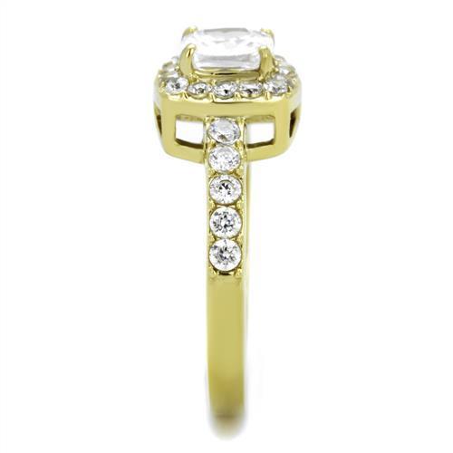 [LIMITED TIME OFFER !!!] Women Stainless Steel Cubic Zirconia Rings TK1899