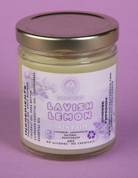 [LIMITED TIME OFFER !!!] Natural Moisturizer- Lavender Lemongrass Skin Balm