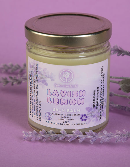 [LIMITED TIME OFFER !!!] Natural Moisturizer- Lavender Lemongrass Skin Balm