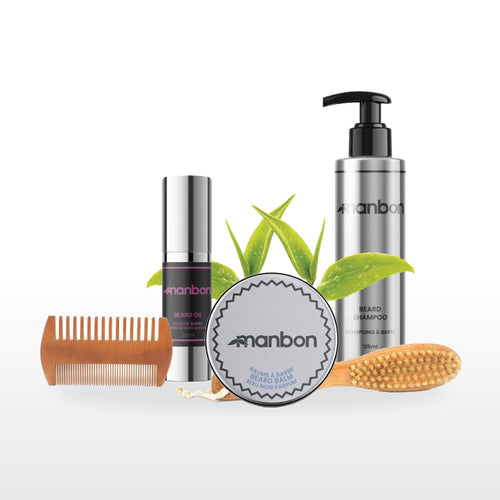 Load image into Gallery viewer, [LIMITED TIME OFFER !!!] Manbon Natural and Luxurious Beard Growth &amp; Grooming Kit
