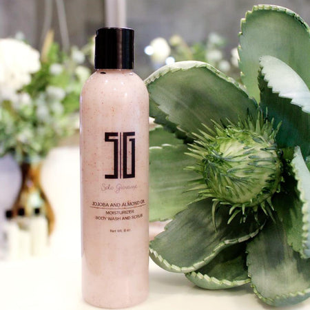 [LIMITED TIME OFFER !!!] Jojoba and Almond Oil Moisturizer Body Wash and Scrub