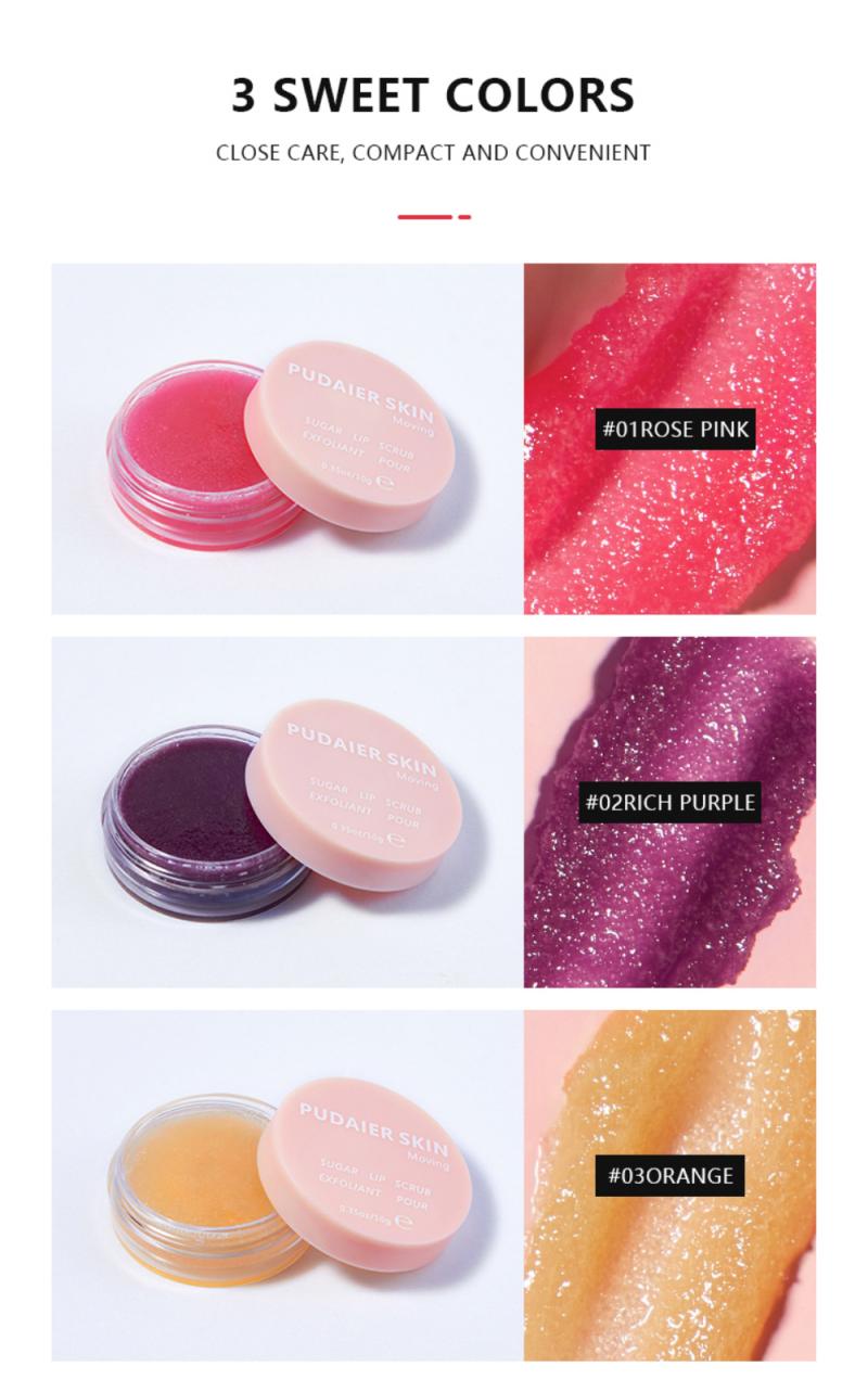 [LIMITED TIME OFFER !!!] Lip Scrub Mask Lip Plumper Moisture Lip Balm Exfoliating Anti-Ageing