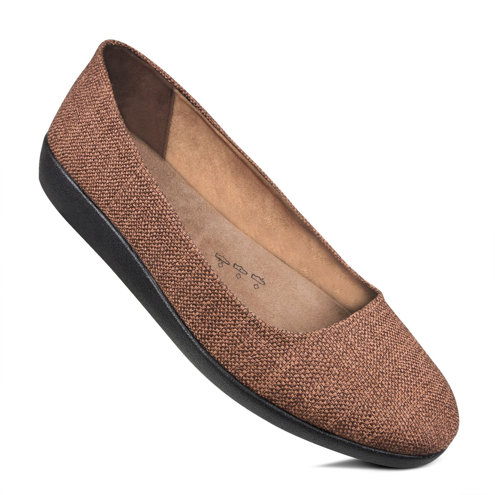 [LIMITED TIME OFFER !!!] Aerosoft Ballet Women’s Comfortable Round Toe Slip On Casual Flats