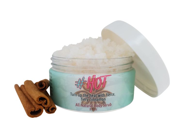 [LIMITED TIME OFFER !!!] Body Scrub,Body Scrubs All Natural,Salt Scrub,Cinnamon Scrub