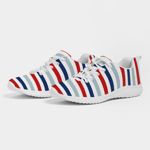 Load image into Gallery viewer, [LIMITED TIME OFFER !!!] Uniquely You Mens Sneakers / Red White Blue Athletic Shoes
