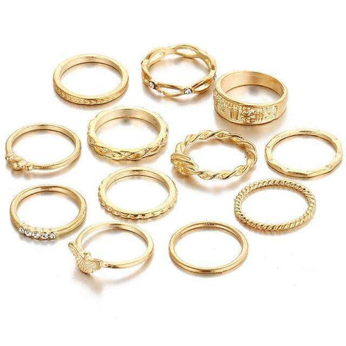 Load image into Gallery viewer, [LIMITED TIME OFFER !!!] Golden Ring Set
