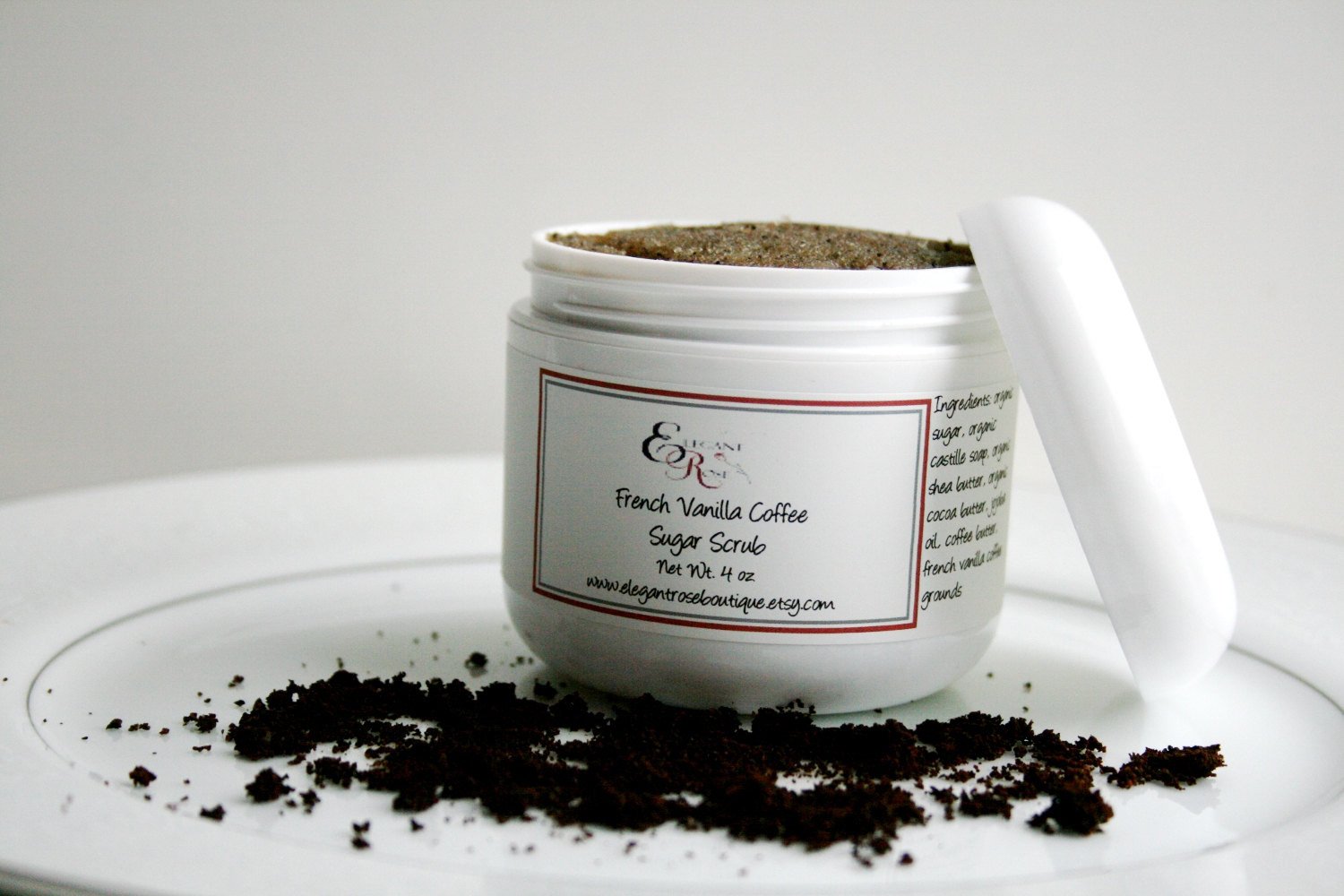 [LIMITED TIME OFFER !!!] Organic French Vanilla Coffee Scrub